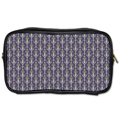 Seamless-pattern Gray Toiletries Bag (one Side) by nateshop