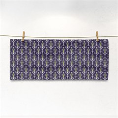 Seamless-pattern Gray Hand Towel