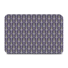 Seamless-pattern Gray Plate Mats by nateshop