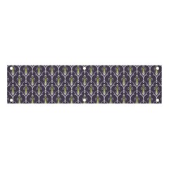 Seamless-pattern Gray Banner And Sign 4  X 1 