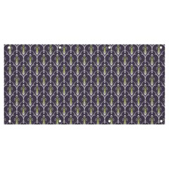 Seamless-pattern Gray Banner And Sign 8  X 4 