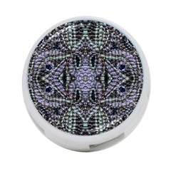 Abstract Kaleido 4-port Usb Hub (one Side) by kaleidomarblingart