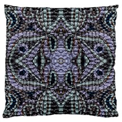 Abstract Kaleido Large Cushion Case (two Sides) by kaleidomarblingart