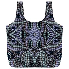 Abstract Kaleido Full Print Recycle Bag (xl) by kaleidomarblingart