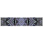 Abstract kaleido Small Flano Scarf Front