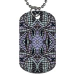 Abstract kaleido Dog Tag (Two Sides) Front