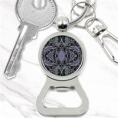 Abstract Kaleido Bottle Opener Key Chain by kaleidomarblingart