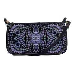 Abstract Kaleido Shoulder Clutch Bag by kaleidomarblingart