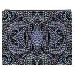 Abstract Kaleido Cosmetic Bag (xxxl) by kaleidomarblingart