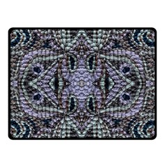 Abstract Kaleido Double Sided Fleece Blanket (small)  by kaleidomarblingart