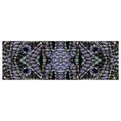 Abstract Kaleido Banner And Sign 9  X 3  by kaleidomarblingart