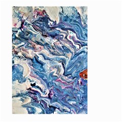 Abstract Waves Large Garden Flag (two Sides)