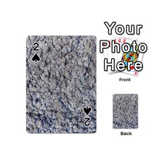 Cracked Texture Print Playing Cards 54 Designs (mini)