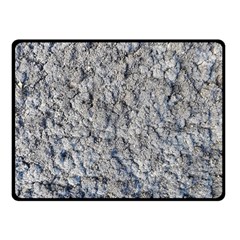 Cracked Texture Print Double Sided Fleece Blanket (small) 