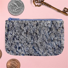 Cracked Texture Print Large Coin Purse