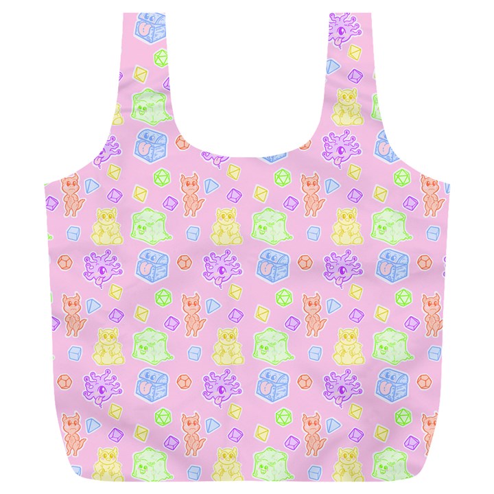 Dungeons and Cuties Full Print Recycle Bag (XL)