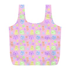 Dungeons And Cuties Full Print Recycle Bag (l) by thePastelAbomination