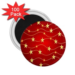 Background Christmas Decoration Holiday Xmas Shiny 2 25  Magnets (100 Pack)  by artworkshop