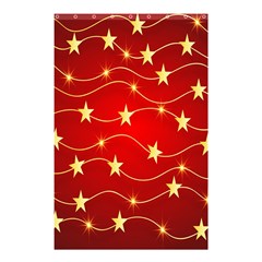 Background Christmas Decoration Holiday Xmas Shiny Shower Curtain 48  X 72  (small)  by artworkshop