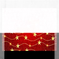 Background Christmas Decoration Holiday Xmas Shiny Rectangular Jigsaw Puzzl by artworkshop