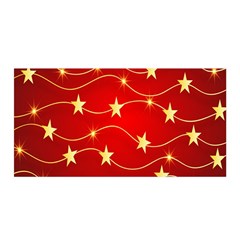 Background Christmas Decoration Holiday Xmas Shiny Satin Wrap 35  X 70  by artworkshop