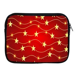 Background Christmas Decoration Holiday Xmas Shiny Apple Ipad 2/3/4 Zipper Cases by artworkshop