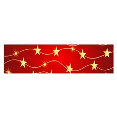 Background Christmas Decoration Holiday Xmas Shiny Oblong Satin Scarf (16  X 60 ) by artworkshop