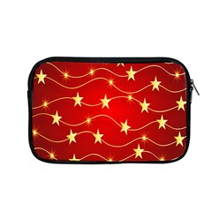 Background Christmas Decoration Holiday Xmas Shiny Apple Macbook Pro 13  Zipper Case by artworkshop