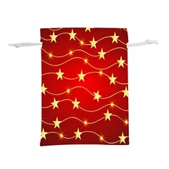 Background Christmas Decoration Holiday Xmas Shiny Lightweight Drawstring Pouch (l) by artworkshop