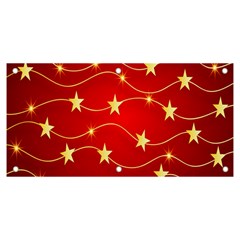 Background Christmas Decoration Holiday Xmas Shiny Banner And Sign 6  X 3  by artworkshop