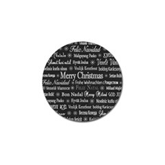 Abstract Advent Backdrop Background Card Golf Ball Marker by artworkshop