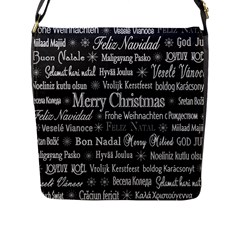 Abstract Advent Backdrop Background Card Flap Closure Messenger Bag (l) by artworkshop