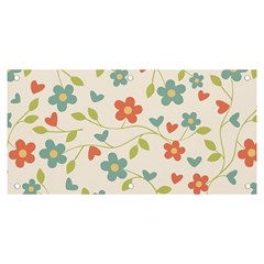  Background Colorful Floral Flowers Banner And Sign 6  X 3  by artworkshop