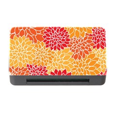 Background Colorful Floral Memory Card Reader With Cf by artworkshop