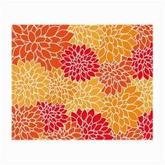 Background Colorful Floral Small Glasses Cloth by artworkshop