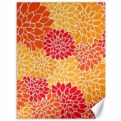 Background Colorful Floral Canvas 36  X 48  by artworkshop