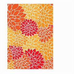 Background Colorful Floral Large Garden Flag (two Sides)