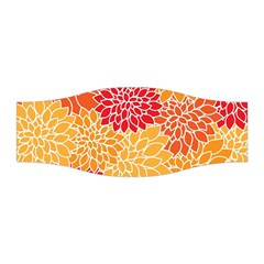 Background Colorful Floral Stretchable Headband by artworkshop