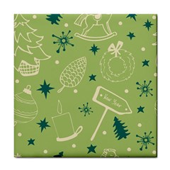 Angel Artwork Ball Christmas  Tile Coaster by artworkshop