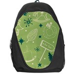 Angel Artwork Ball Christmas  Backpack Bag Front