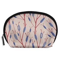 Floral Branches Plant Drawing Accessory Pouch (large) by artworkshop