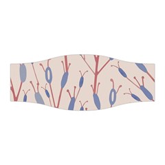 Floral Branches Plant Drawing Stretchable Headband