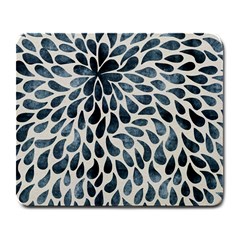 Abstract Flower Petals Large Mousepads by artworkshop