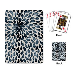 Abstract Flower Petals Playing Cards Single Design (rectangle) by artworkshop