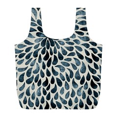 Abstract Flower Petals Full Print Recycle Bag (l) by artworkshop