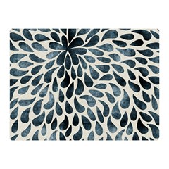 Abstract Flower Petals Double Sided Flano Blanket (mini)  by artworkshop