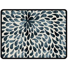 Abstract Flower Petals Fleece Blanket (large)  by artworkshop