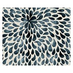 Abstract Flower Petals Double Sided Flano Blanket (Small)  50 x40  Blanket Back