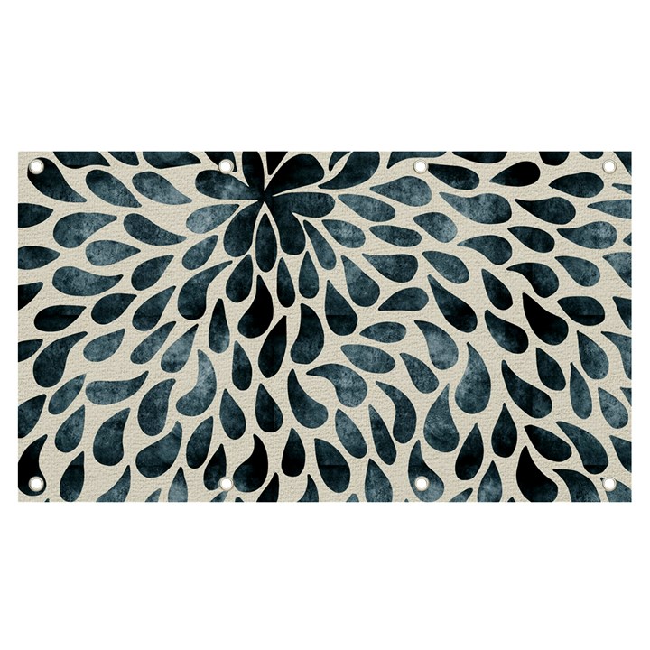 Abstract Flower Petals Banner and Sign 7  x 4 