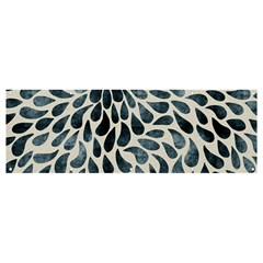 Abstract Flower Petals Banner And Sign 12  X 4 